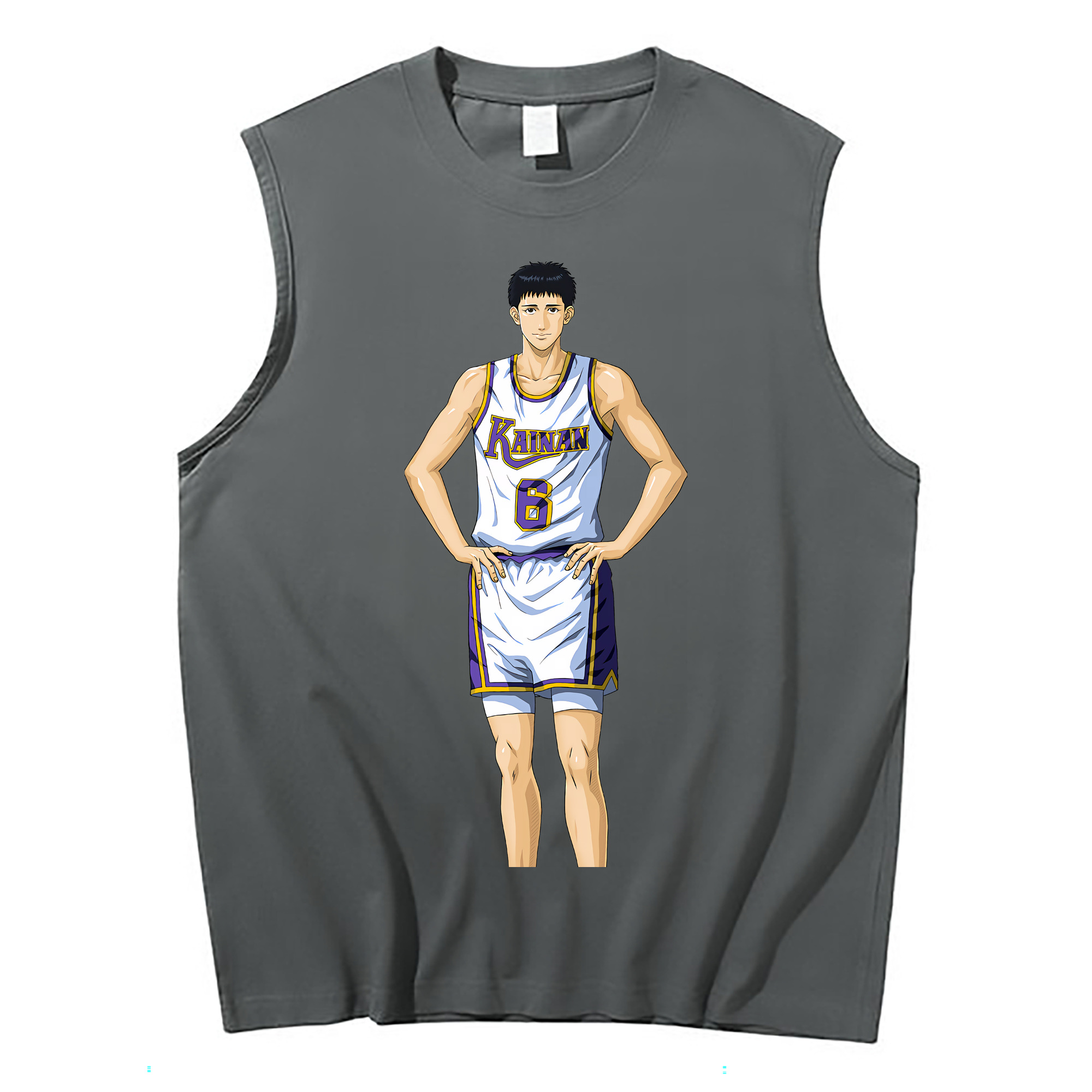 （画像用） SLAM DUNK／スラムダンク コットン100％タンクトップ（フロントプリント）